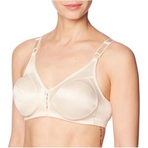 Bali Women's Double Support Wire-Free Bra, Light Beige, 38DD 3820‎